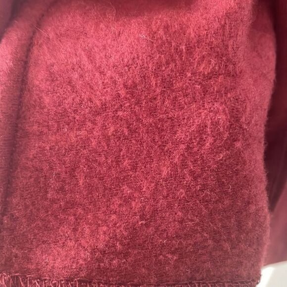 Majestic filatures blazer sz 6 plum 1 button - Picture 11 of 14